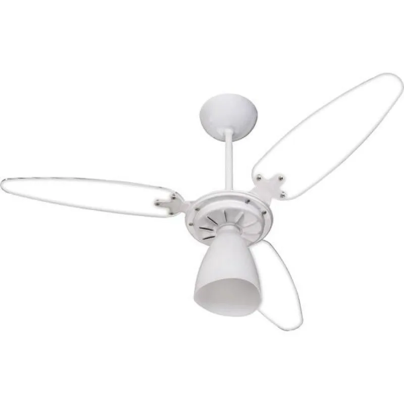 Ventilador de Teto 3 Pás Wind Light Transparente Ventisol 127v