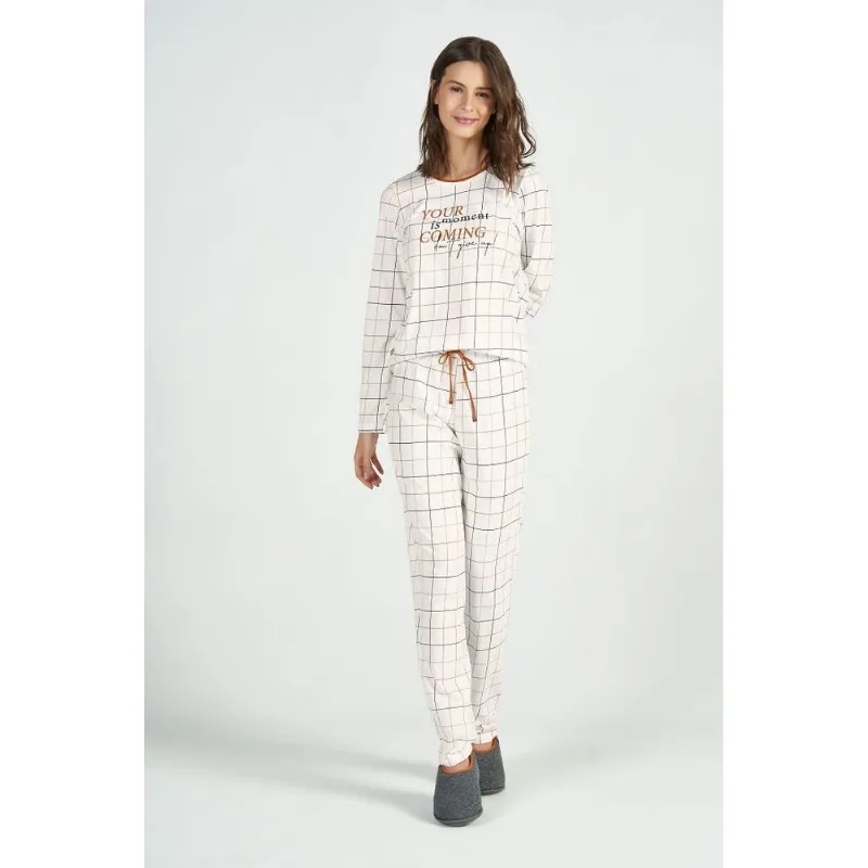 Pijama Cor Com Amor Feminino 13100 Talco GG