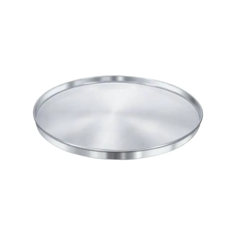 Assadeira Pizza 30cm De Diametro Redonda Mp Aluminio Polido