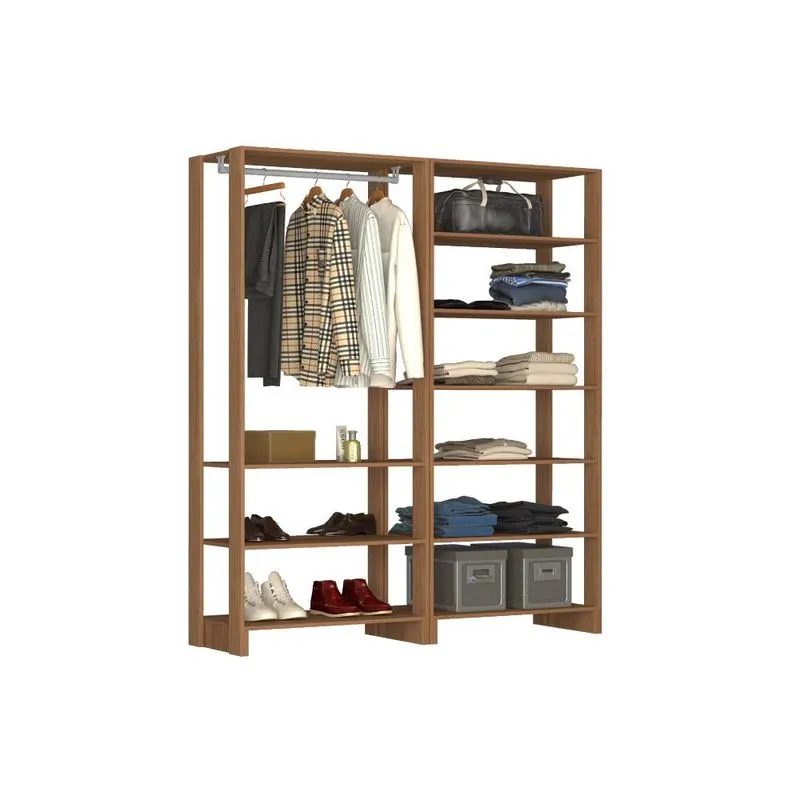 Estante Closet Yes 160cm Com 9 Prateleiras - Montana