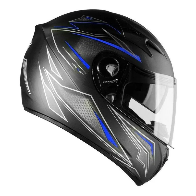 Capacete Moto Ebf Spark X-troy Legacy Azul 60