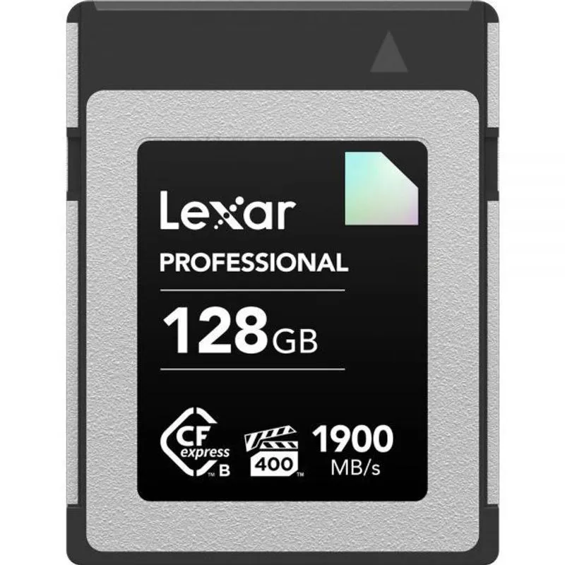 Cartão De Memória Compactflash Lexar 128gb 1900m Vpg400 8k