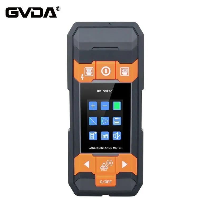 Detector De Metais E Medidor De Distância A Laser Gd210d
