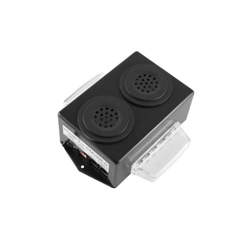 Campainha Áudio Visual 2 Linhas Duplo Buzzer Cta-006-d-2l