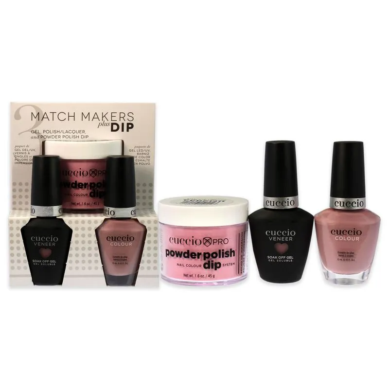 2 Esmaltes E Pó De Unha Match Makers On Pointe Cuccio