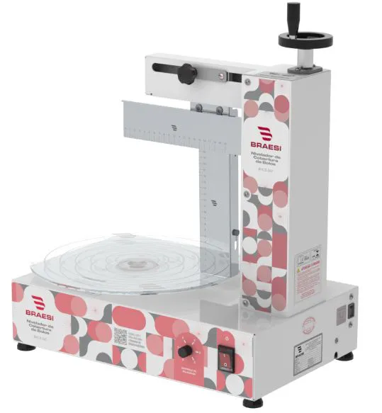 Nivelador de Coberturas de Bolos BNCB-360 Rosa Bivolt - Braesi