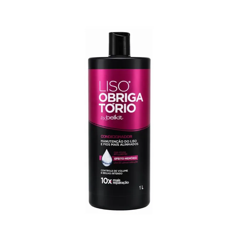 Condicionador Capilar Liso Obrigatório 1L - Belkit