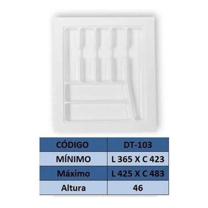 Organizador De Gavetas Divisórias Para Talher - Og-103