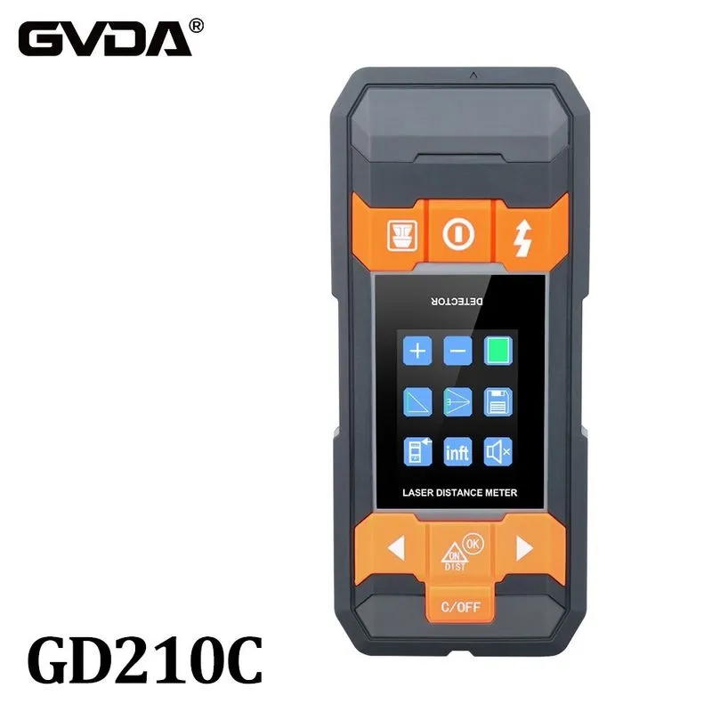 Detector De Metais E Medidor De Distância A Laser Gd210c