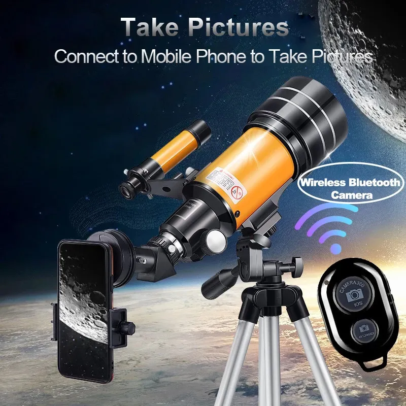 Telescópio Astronômico F30070 Zoom 150x