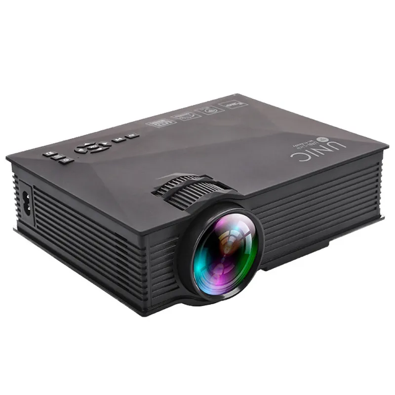 Projetor Unic Uc68 1800 Lumens Preto Com Wifi 110v/220v