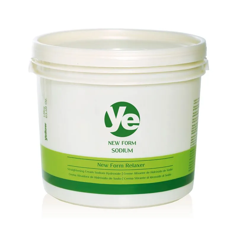 Yellow - New Form Sodium - Creme Alisante de Hidróxido de Sódio 1800 g