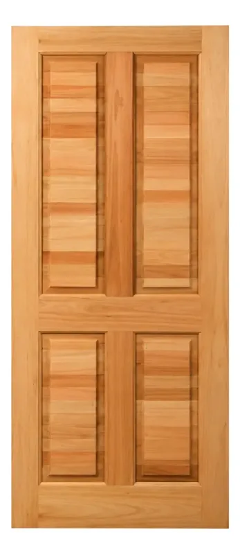 Folha De Porta Madeira Eucalipto Maciça 210x60 Pm44 Haga Natural