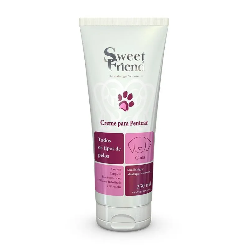 Creme para Pentear Sweet Friend Intensive Care - Cachorro - 250ml