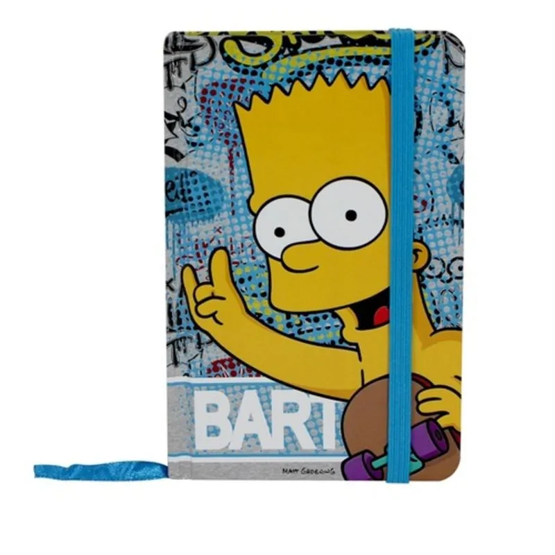 CADERNO DE ANOTAÇÕES - OS SIMPSONS - BART PELADO