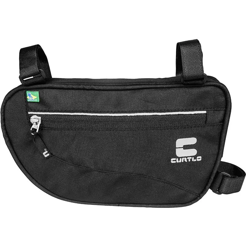 Bolsa de Quadro para Bicicleta Curtlo Frame Bag Preto