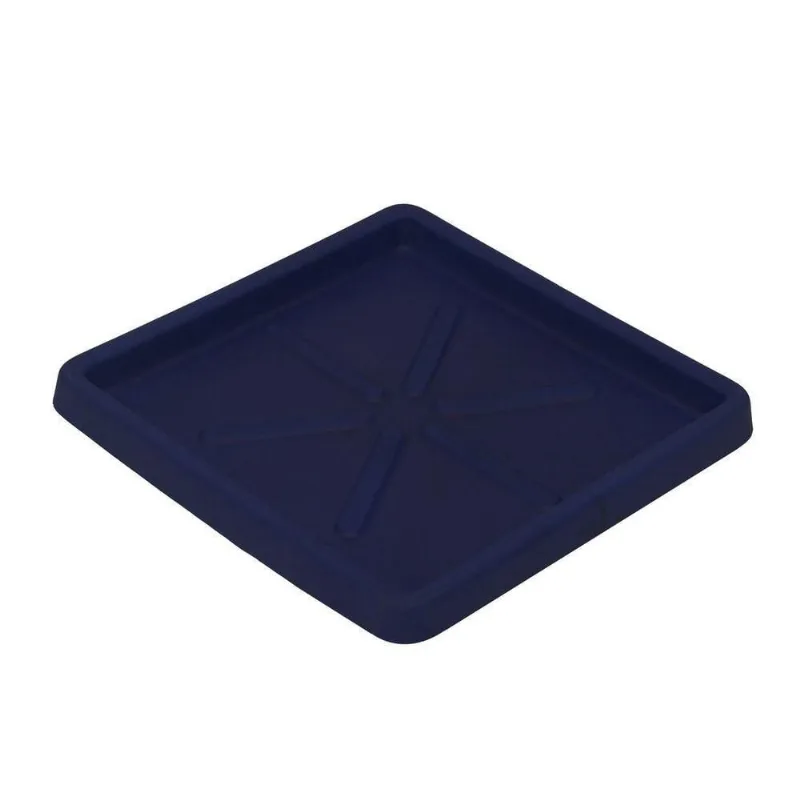 Base Quadrada 30 X 3 Cm Cor 30 - Antique Cobalto