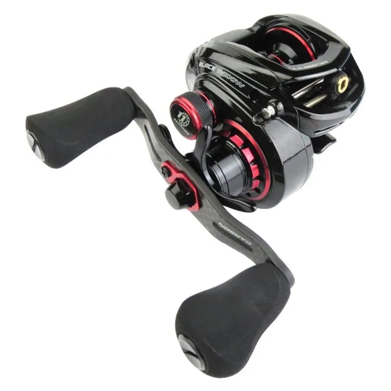 Carretilha Lubina Black Widow 8.3:1 Direita Gts Shi Marine Sports