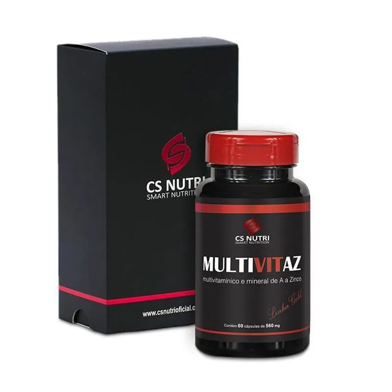 Suplementos Cs Nutri Linha Gold - Multivitaz