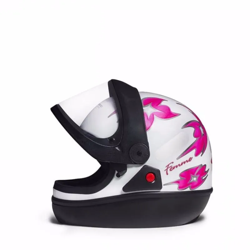 Capacete Taurus San Marino Femme Branco 56