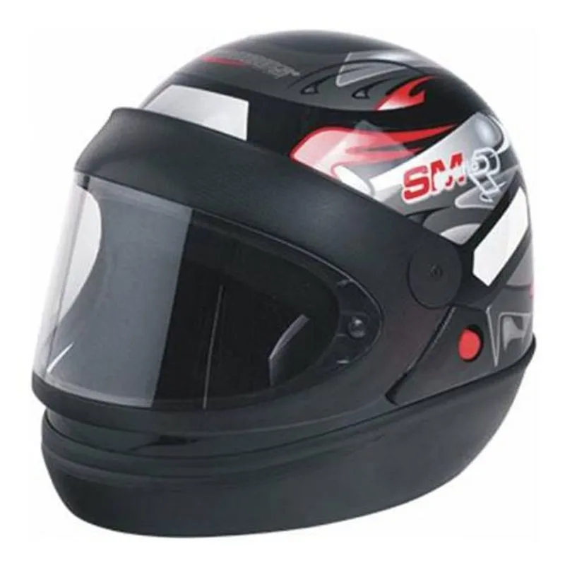 Capacete Taurus San Marino Preto Fosco Grafic - Tamanho 62