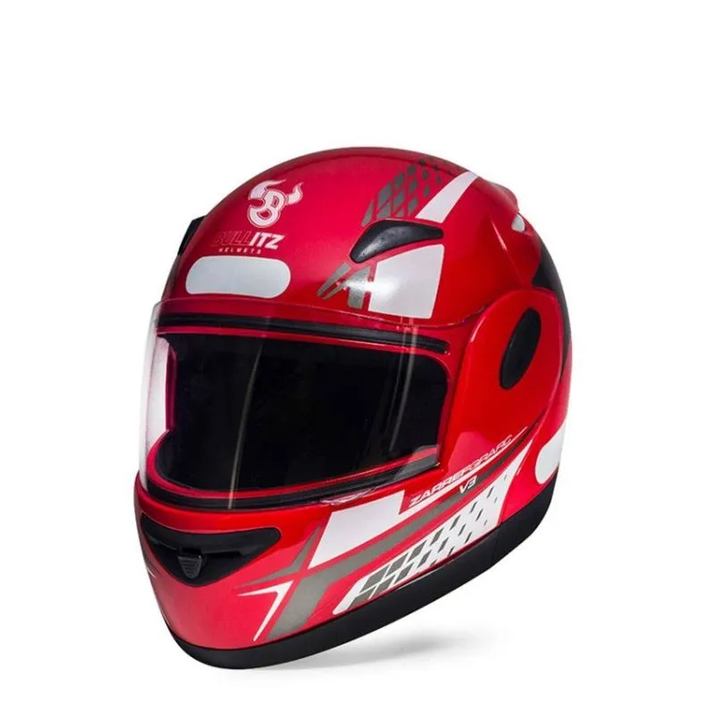 Capacete Taurus Zarref V3 Vermelho Grafic Tamanho 58