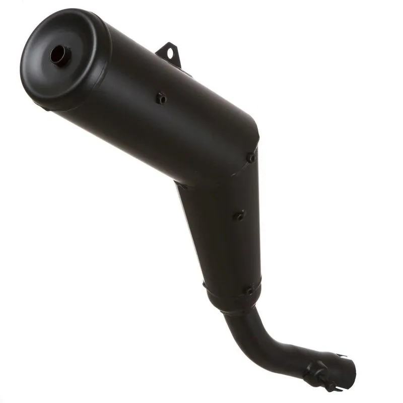 Escapamento Roncar Modelo Original Xlx 250 1985/94 Preto