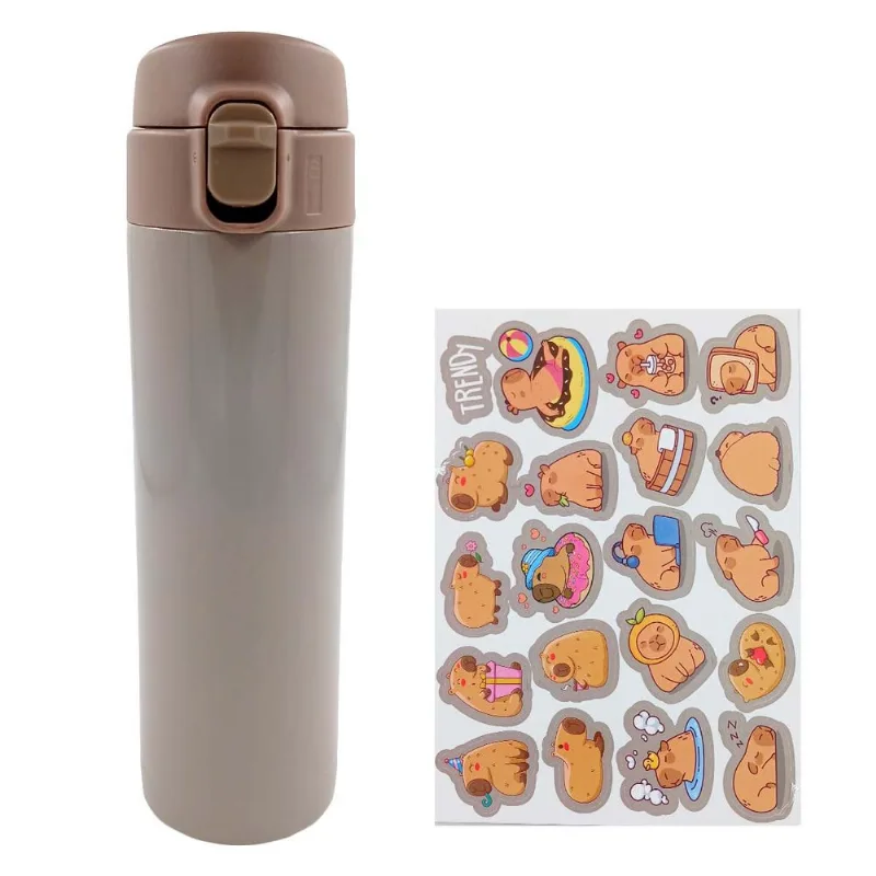 Garrafa Térmica Capivara 420ml em Aço Inox Dayimport
