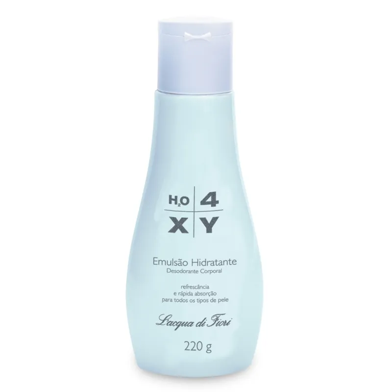 H2o 4xy Emulsão Hidratante 220g Lacqua Di Fiori