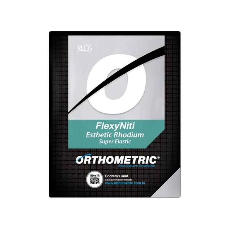 Arco Flexy Niti Super-elastic Estético Retângular 0,016x0,022