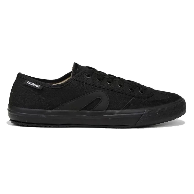Tênis Rainha vl 2500 Unissex Preto Casual Dia a Dia Urbano confortável clássico estilo moda