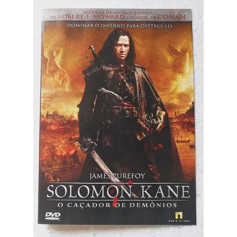 Solomon kane O cacador de demonios dvd original lacrado