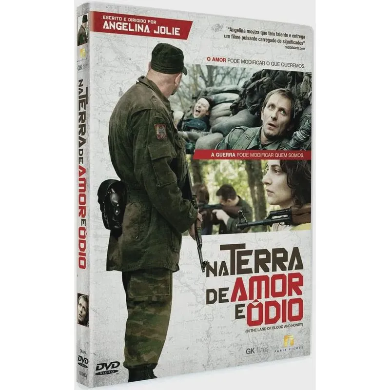 Na terra de amor e odio dvd original lacrado