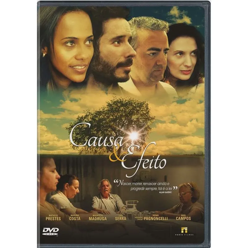 Causas e efeito dvd original lacrado