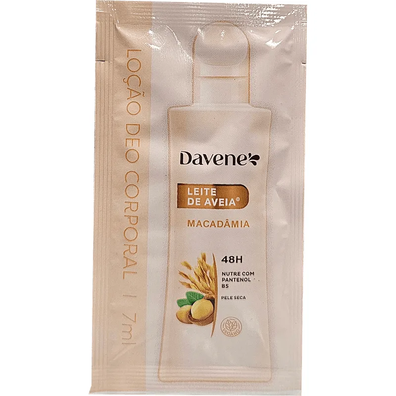Sachê Leite de Aveia Loção Hidratante Macadamia 7ML