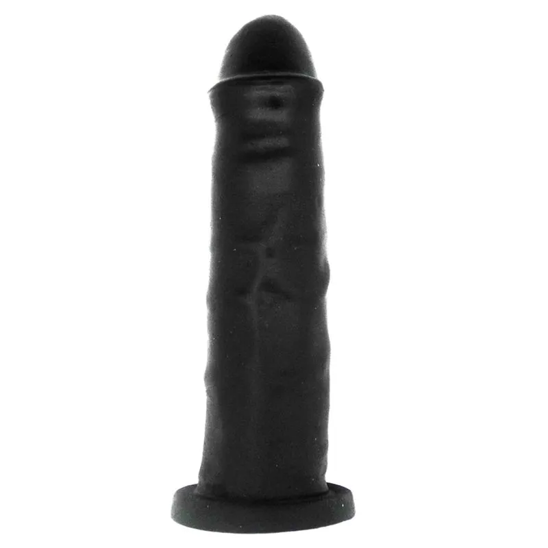 Prótese Realística Pura Luxúria Black 15,7x4 Sexy Fantasy