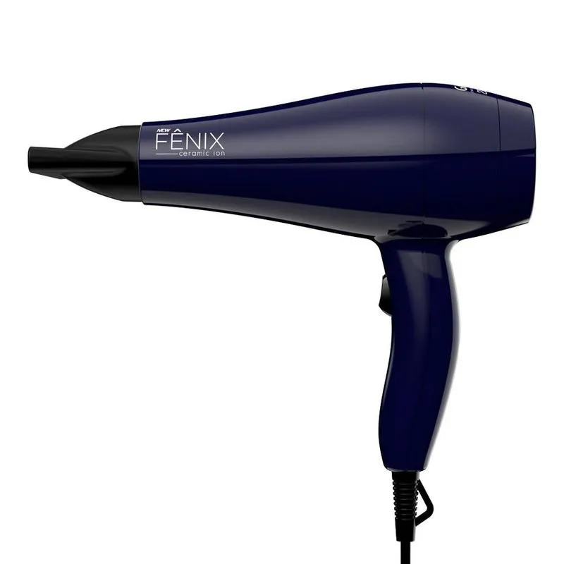 Secador de Cabelos Gama Italy New Fênix Ceramic Íon Motor AC Profissional Índigo 2000W Azul Indigo / 110V