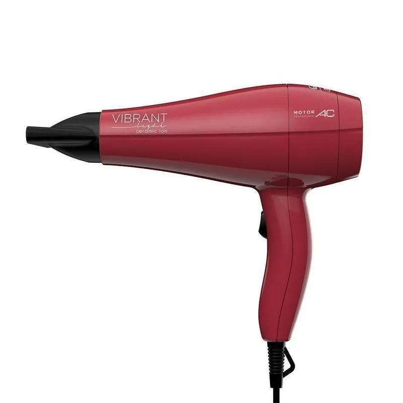 Secador de Cabelo Gama Italy Preto 110V Ceramic Íon 2000W Profissional