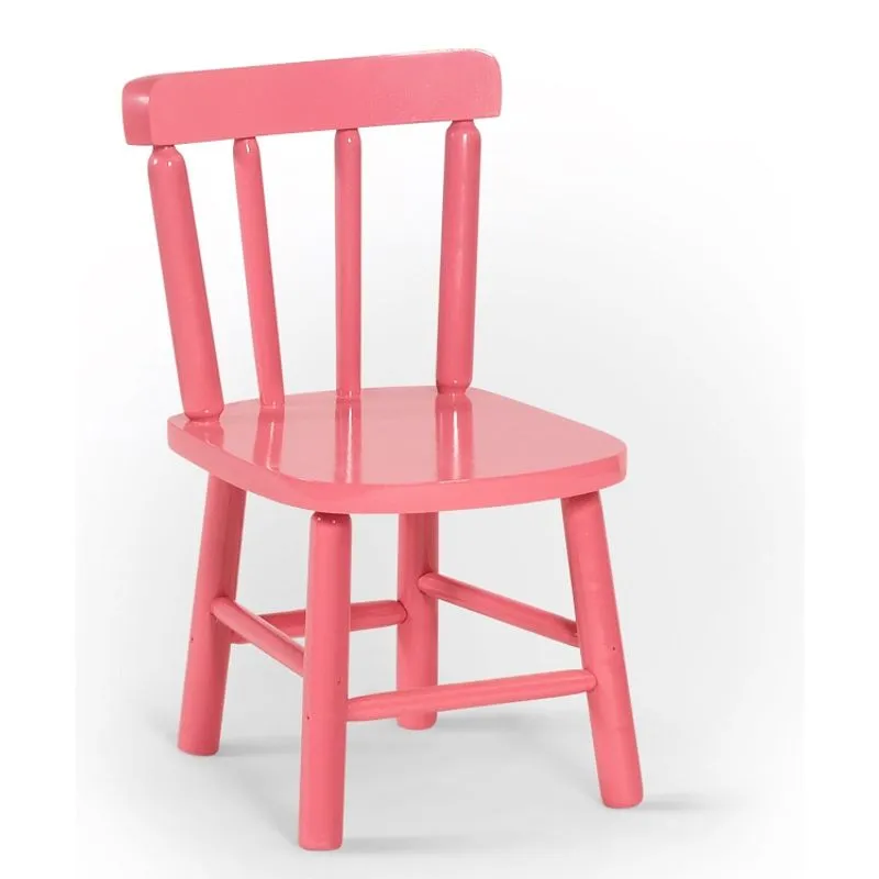 Cadeira Infantil - Rosa - jm Móveis