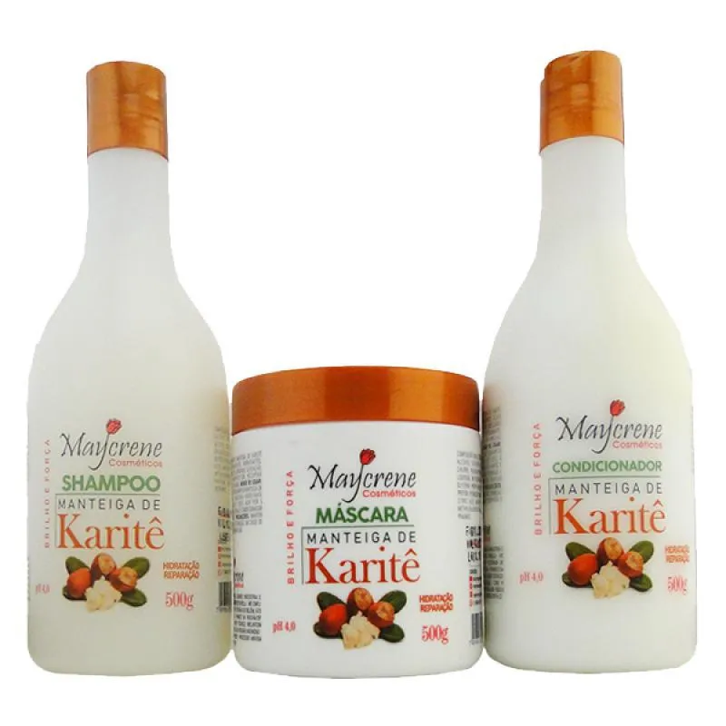 Kit Hidratação Papaya Para O Cabelo Maycrene