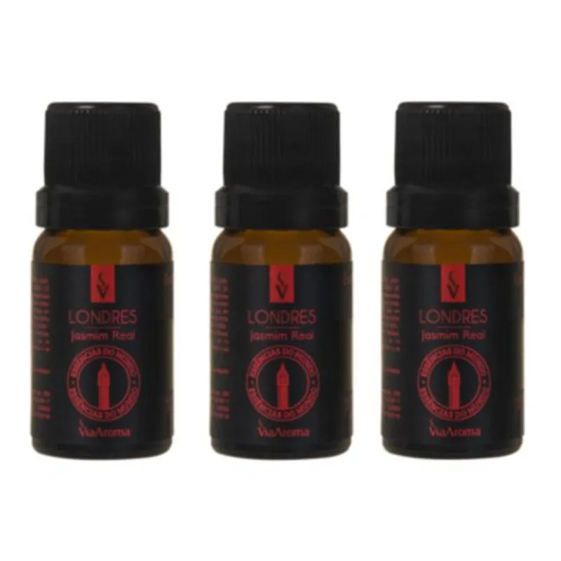 Essência Londres 10 Ml Via Aroma 03 Unidades