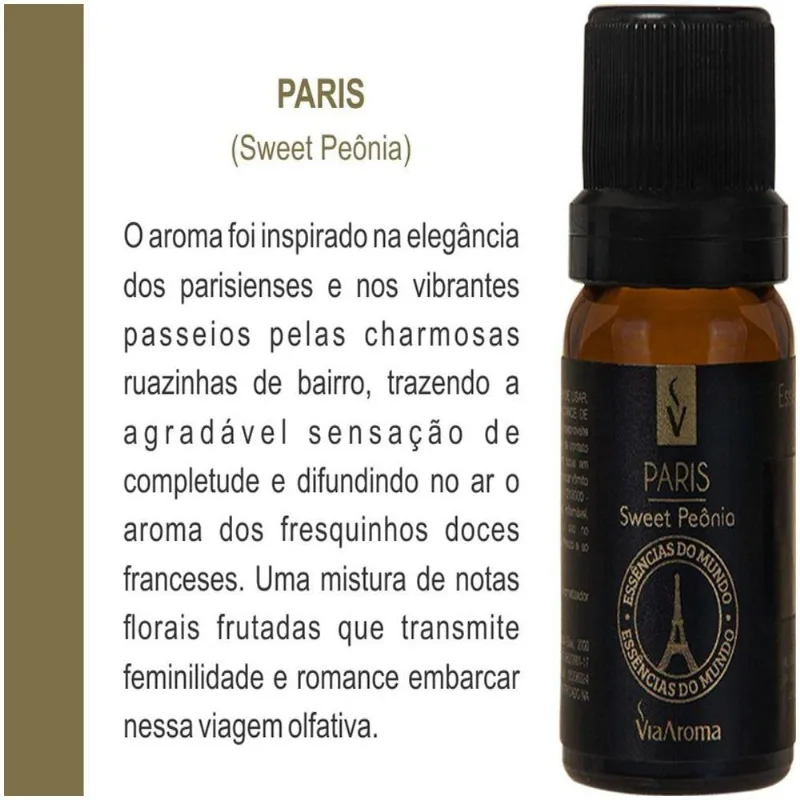 Essência Do Mundo Sweet Peônia Paris 10ml