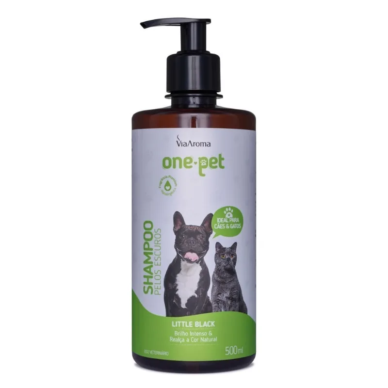 Shampoo One Pet Pelos Escuros Via Aroma – 500 ml