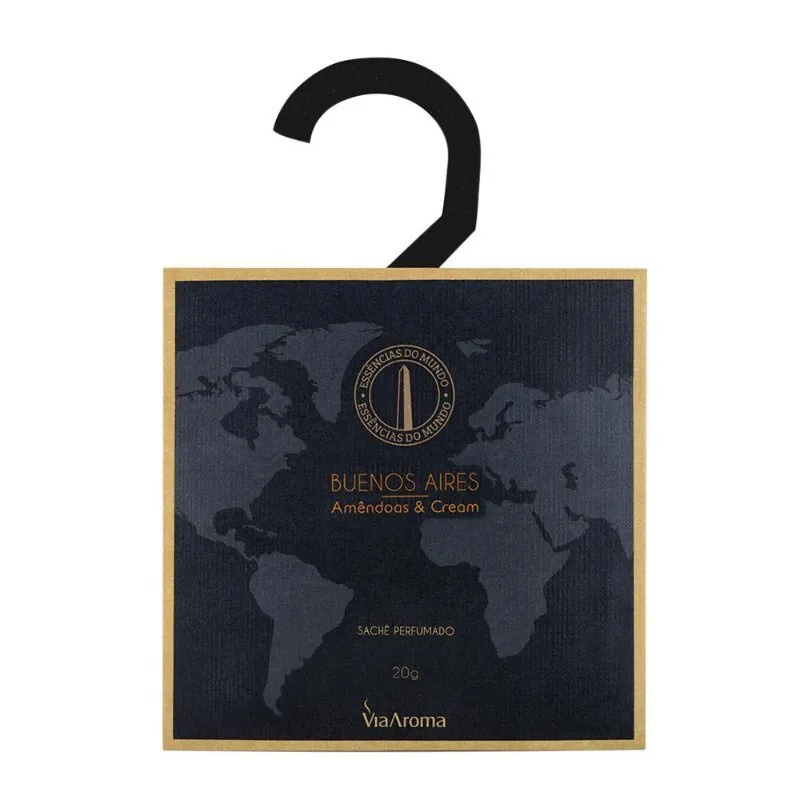 Sachê Perfumado Mundo Buenos Aires 20g Via Aroma