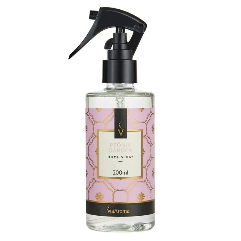 Home Spray - 200ml - Peônia Garden - Via Aroma