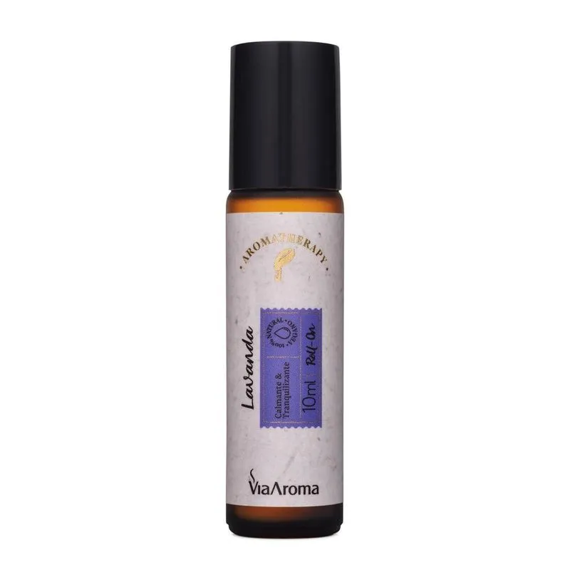 Roll-on Óleo Essencial Lavanda 10ml - Via Aroma