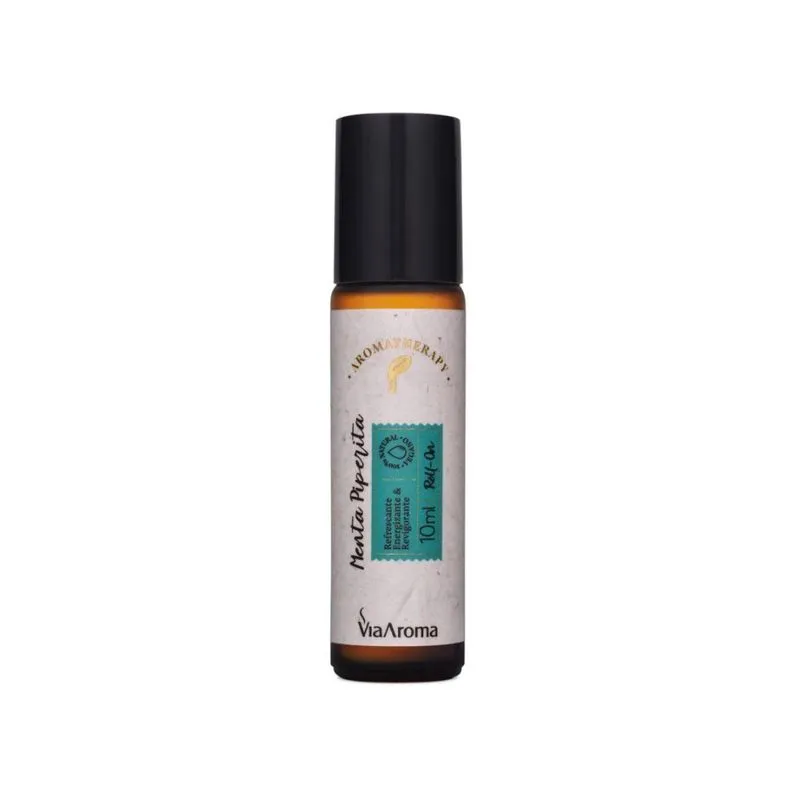 Roll-on Óleo Essencial Menta Piperita 10ml - Via Aroma