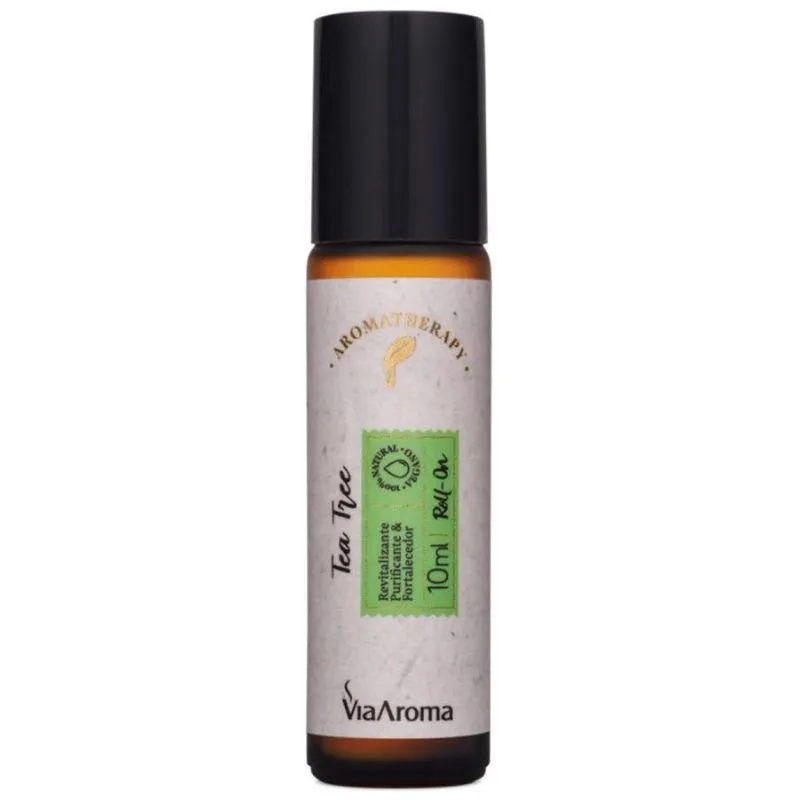 Roll-on Óleo Essencial Tea Tree 10ml - Via Aroma