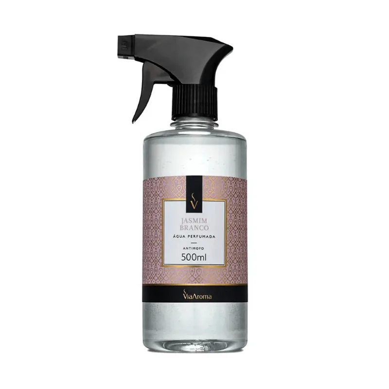 Agua Perfumada Jasmim Branco Para Roupas E Tecidos 500ml