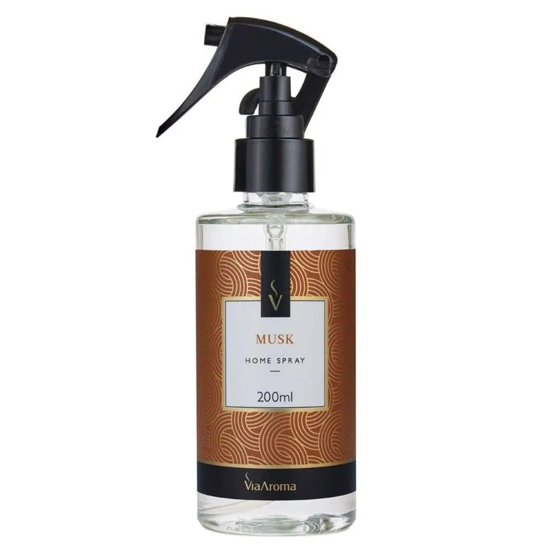 Home Spray - 200ml - Musk - Via Aroma